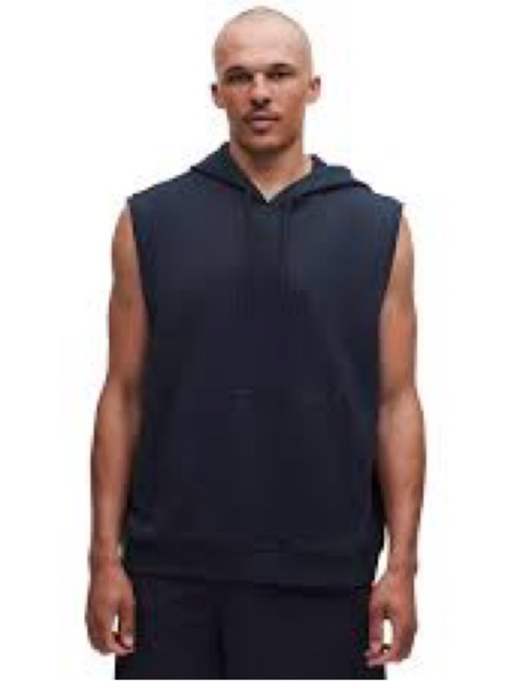 NWT SIZE XL Men's Sleeveless Hooded Muscle Tank - Black